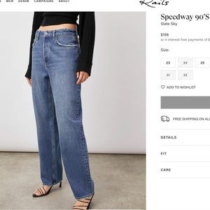 Rails Speedway 90s Boyfriend Jeans